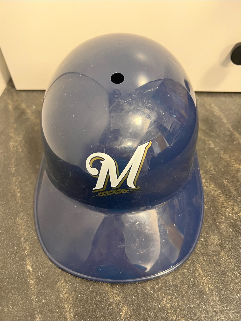 Milwaukee Brewers Blue Hard Plastic Hat